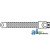 26A307 - Ground Strap, 7", 2 Ga. 	