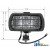 28A833 - Lamp Assembly, Halogen, Flood, 6.5 X 3