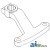 303309126 - Center Steering Arm 	