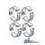 34S507 - Bearing Set, Main (.030", set of 3) 	