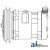 351223T91 - Compressor, New, Sanden w/ Clutch (8478) 	
