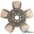 3618835M1 - Trans Disc: 13", cerametallic, 5-button, rigid 	