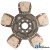 3618835M1 - Trans Disc: 13", cerametallic, 5-button, rigid 	