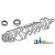 3637408M91 - Crankshaft, Keyed Nose, Lip Seal 	