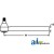 3764028M2 - Tie Rod w/ Tube	