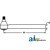 3764028M2 - Tie Rod w/ Tube	