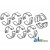 3802010 - Bearing Set, Main; Std.