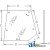 3806581M3 - Glass, Rear, Upper	