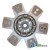 393117R93 - Trans Disc: 14", 6-button, spring loaded 	