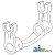 398342R2 - Fork, Clutch Release 	