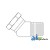 43B13 - Female-Male 45° Swivel Adapter