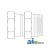 43D51 - Female Npt Swivel X Orb Straight Adapter