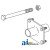 44090BH - Bolt, Tail Wheel Hub (3/4" x 7") 	
