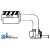 461-3012 - 90° Female O-Ring Aluminum Beadlock Fittings