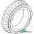 462A-I - Cone, Tapered Roller Bearing