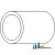 48827DA - Radiator Hose, Lower (2.562" LEN) 	