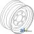 5102670 - Rim, Front Wheel	