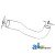 520309M91 - Radiator Hose, Bottom 	