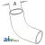 544080M1 - Radiator Hose, Bottom 	