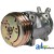 602921T94 - Compressor, New, Sanden w/ Clutch (9103)
