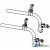 6A216 - Bracket Set, Fender Mount (40 Or 48)