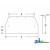 700711831 - Curtain, Safety, Front, Center 	