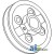 70236741 - Pulley, Crankshaft