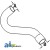 70260326 - Radiator Hose, Lower 	