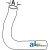 70260327 - Radiator Hose, Upper 	
