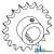 70582143 - Sprocket, Unit Drive 	