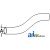 70236594 - Radiator Hose, Upper 	