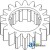 70246545 - Gear, Reverse Countershaft 	