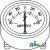 70254407 - Gauge, Ammeter (60-0-60) 	