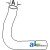 70260327 - Radiator Hose, Upper 	