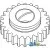 70261963 - Gear, Reverse w/ Bushing 	
