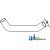 70263406 - Radiator Hose, Upper 	