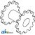 70595622 - Coupler, Upper Unit Drive 	