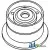 71160426 - Sprocket, Raddle Idler 	