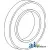 72089040 - Seal, Front Wheel Hub 	