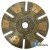 72161807 - Trans Disc: 13", 6-button, spring loaded 	