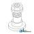 7A5495 - Bolt Kit, Rotary Cutter Blade 	