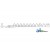 800-306 - 9', Black 11ga under serrated, Riveted 	
