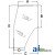 82036000 - Glass, Door (RH) 	