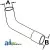 827930M1 - Radiator Hose, Upper 	