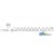 830-815 - 7', Chrome 11ga top serrated, Riveted 	