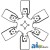 84355C1 - Fan, 6 Blade	
