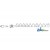 861-011 - 9', Black, 11ga big tooth, Bolt-On 	