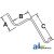86729947 - Rake Tooth (7mm /.276" Wire) 	