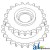 87283922 - Sprocket Assy.; Auger Drive