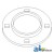 87430518 - Flange, Bearing, Shaker Shaft & Inclined Delivery Auge